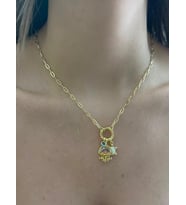 Deniz Anası Charm Çelik Kolye