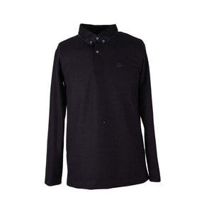 Trender Kot Yaka Siyah Erkek Sweatshirt 551