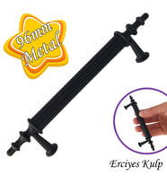 Erciyes kulp Siyah 96 mm Kulp Mobilya Mutfak Dolabı Çekmece Dolap Kapak Kulpu Kulbu Metal Kulpları