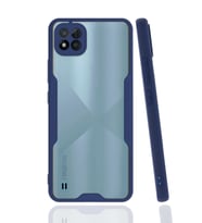 Durukar® Realme C11 2021 Kılıf Platin Silikon - Lacivert