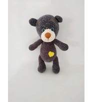 Lokum Ayıcık Amigurumi Organik Oyuncak
