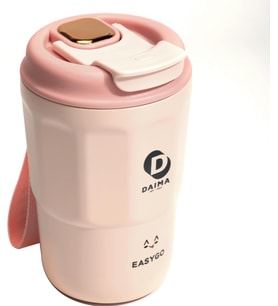 EasyGo Bardak Termos Pembe 380 ml