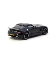 1/64 Model Araç Benz SLS AMG Coupé Black Series Black Metallic - Singapore Special Edition