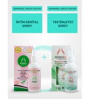 Dermanel İntim Genital Sprey+Dermanel Ter Önleyici Sprey