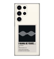 Samsung Galaxy S23 ULTRA Uyumlu I Wanna Be Yours Arctic Monkeys Tasarımlı Şeffaf Telefon Kılıfı