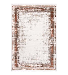Hoom Rugs Lizbon 4502 Taba Modern Halı (Krem-Taba)