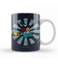 Winsome Witch Retro Japanese Kupa Bardak Porselen