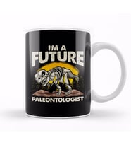 Cute I m A Future Paleontologist Dinosaur Obsessed Kupa Bardak Porselen