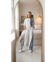 Perfect Oversize Kot Kız Çocuk Takım - 5/14 Yaş - 31726