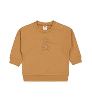 Civil Baby Teddy Baskılı 6-18 Ay Sweatshirt - Bej
