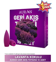 Lavanta Kokulu Geri Akış Tütsüsü konik Tütsü Lavander Backflow Incense Cones 10 Adet