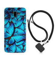 Samsung J6 Plus J7 Prime J7 Pro M20 Kılıf Boyun Askılı Silikon Owl 1351