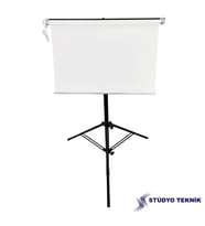 STÜDYO TEKNİK BEYAZ 135CM TAŞINABİLİR FON