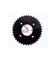 HONDA İNNOVA UYUMLU ARKA DİŞLİ 420-37T İÇ 58 MM ÖM SİYAH