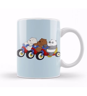 We Bare Bears 011 Kupa Bardak Porselen