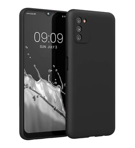 Durukar® Samsung Galaxy A03S Kılıf First Silikon - Siyah