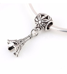 Takantakana Worldshop, Pandora, Bileklik Uyumlu, Gümüş, Charm Eyfer Kulesi  (1Adet)