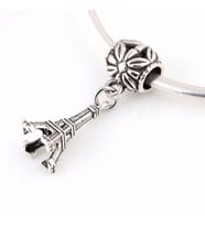 Takantakana Worldshop, Pandora, Bileklik Uyumlu, Gümüş, Charm Eyfer Kulesi  (1Adet)