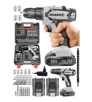 12v Bakır Sargı Darbeli Çift Akülü Vidalama Metal Şanzıman Şarjlı Matkap