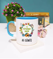 Veteriner Hekim Kupa Bardak Mavi