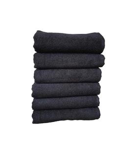 6Lı Paket Boya Tutmayan Mikrofiber El Yüz Spor Kuaför Havlusu 50X90 Cm