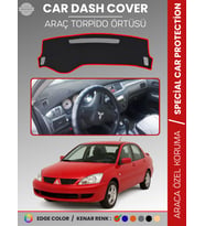 MITSUBISHI LANCER (2003-2007) Torpido Örtüsü Ön Göğüs Koruma Torpido Koruma Araca Özel Tam Uyum