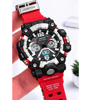 Joefox Digital Ve Analog 2 Yıl Garantili Kronmetre+Takvim+Alarm+Aydınlatma Erkek Kol Saati JOE.Y1