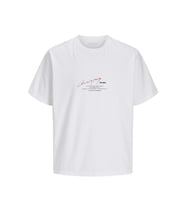Jack & Jones 12273373 Jormanchester Beyaz Tişört