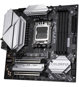 COLORFUL BATTLE-AX B850M-PLUS PRO WIFI V14 DDR5 7600MHZ MATX AM5 GAMİNG ANAKART