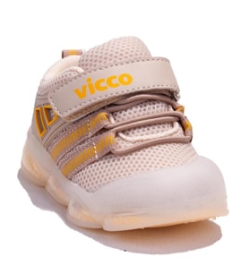 Vicco Orante 346E24Y150C Bej Işıklı Ortopedik Günlük Erkek Çocuk Spor Ayakkabı