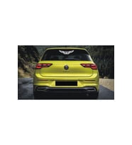 Volkswagen İçin Uyumlu Aksesuar Kanat Oto Arka Cam Sticker 25 Cm