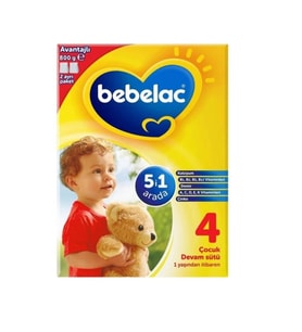 Bebelac 4 Devam Sütü 800 gr 1 Yaş+