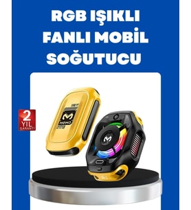 Manyetik Montajlı Dijital Ekranlı Telefon Soğutucu