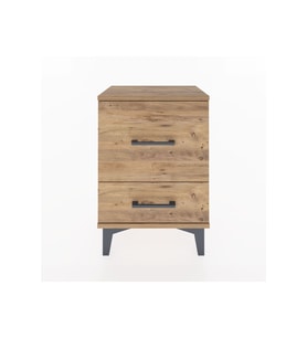 Arges Komodin 2 Çekmeceli 44x30x64 Çam-Çam