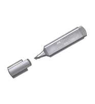 FABER-CASTELL FOSFORLU KALEM 46 METALİK GÜMÜŞ (154661)