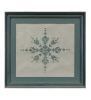 e38 EL İŞÇİLİĞİ SUSMA TEKNİĞİ EL NAKIŞI TABLO 42*45 CM - 6639