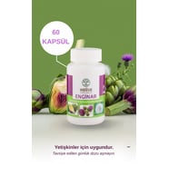 WeLive Enginar & Deve Dikeni & Karahindiba Ekstresi 60 Kapsül - Doğal Detoks ve Sindirim Desteği