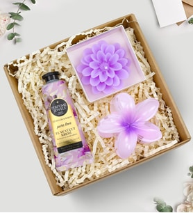 Lotus Toka & Lotus Çiçeği Mum & Eyüp Sabri Tuncer El Kremi Hediye Seti