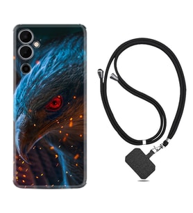 Tecno Pova Neo 2 Kılıf Silikon Boyun Askılı İpli Desenli Silikon Şahin 1756