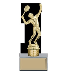 ODAK KUPA - Figürlü Kupalar - Tenis Erkek Figürlü Kupalar FG-001 B - 22 cm