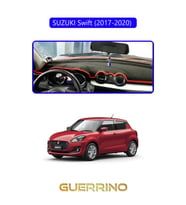 SUZUKI Swift   2017-2020 TORPİDO KORUMA HALISI MAVİ KENAR