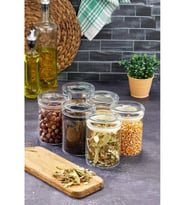 Cooker Borosilikat Kavanoz 14 cm 1 Adet (Şeffaf)