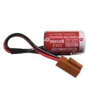Maxell Er17/33 3.6v 2/3a Size Lithium Pil - Kahverengi Soket