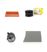 Bosch Filtre Bakım Seti Nissan Qashqai 1.5 DCI Dizel 2007-2013 106 Beygir Hava + Yağ F + Yakıt F. + Polen Bosch