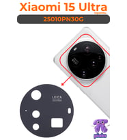 Xiaomi Mi 15 Ultra Arka Kamera Camı Lensi Yapışkanlı Dış Cam 25010PN30G Uyumlu