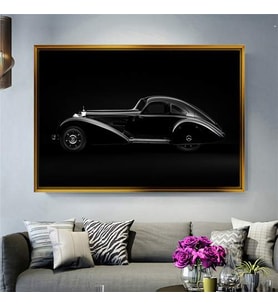 Altın Çerçeveli dekoratif tablo a1156 (Gold)