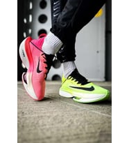 Nike Zoomx Alphafly Nex% 2 Atomknit Running Erkek Reflektörlü Koşu Antrenman Ayakkabısı Pembe Yeşil