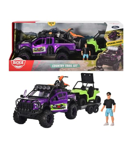 Dickie Sesli ve Işıklı Country Offroad Parkur Araç Seti