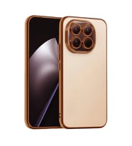 Xiaomi Mi 15 Kamera Korumalı Lensli Silikon - Çöl Titanyum