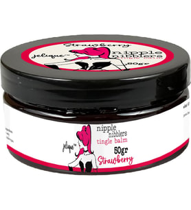 Nipple Nibblers Tingle Strawberry / Memeucu Uyarıcılı Balsam Çilek Aromalı 50ML - Çilekli Göğüskremi